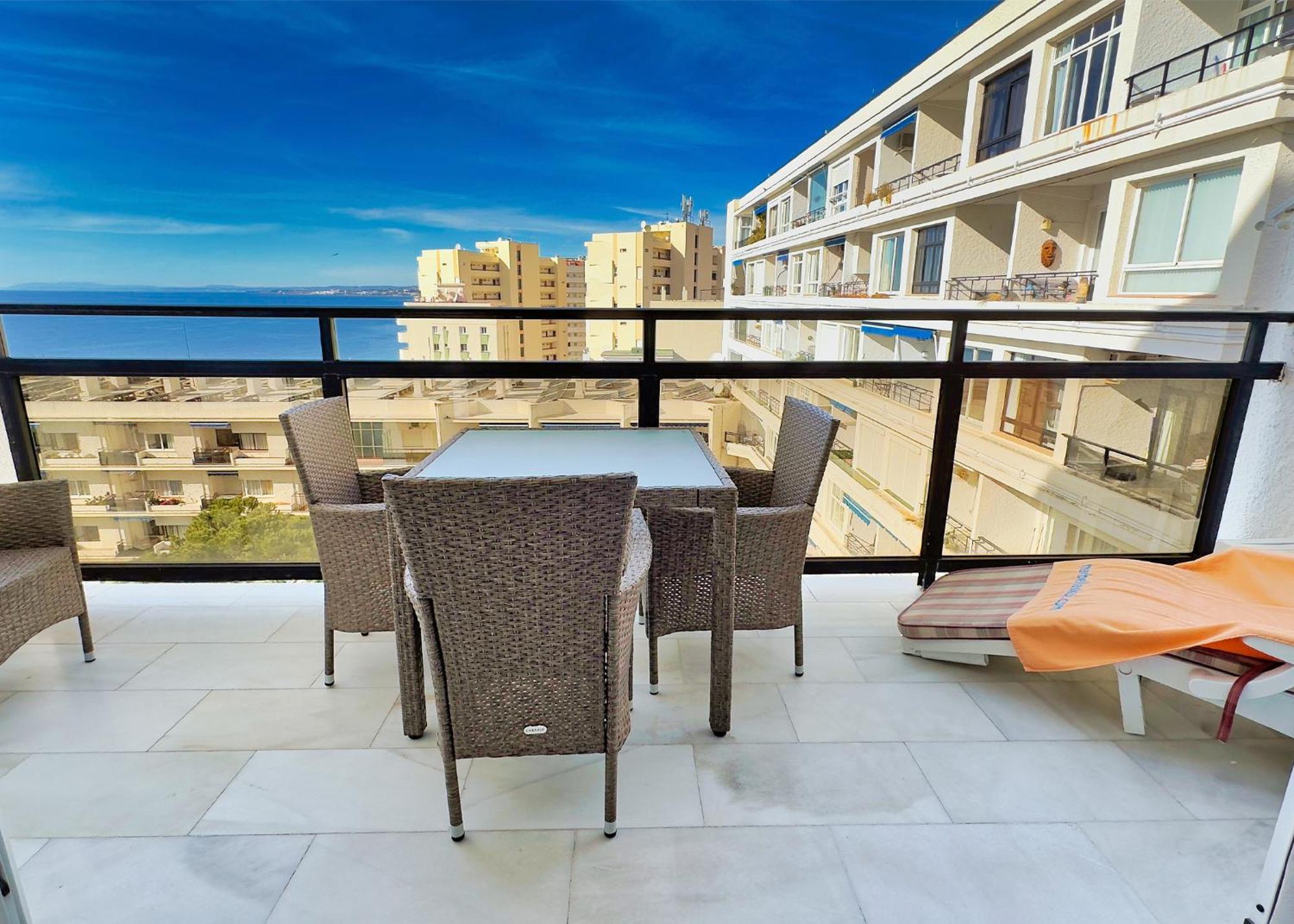 Lejlighed Skol 508 West Facing Duplex With Amazing Sea Views Marbella